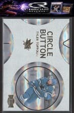 2025-26 SkyBox Metal Universe Circle Button Tyler Toffoli #CB-18 card