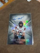 2025 Bowman University Chrome Campus Star Signatures Isaac Wilson #CSS-IW card