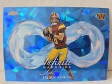 2025 Topps Chrome Sapphire Infinite Sapphire Jayden Daniels #IS-14 card