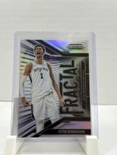 2024-25 Panini Prizm Fractal Victor Wembanyama #10 card
