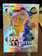 2025-26 NBA Hoops Pay Attention Luka Dončić #PA-9 card