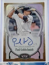 2026 Topps Tier One Prime Performers Autographs Paul Goldschmidt #PPA-PG card