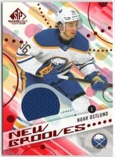 2025-26 SP Game Used New Grooves Noah Ostlund #NG-23 card