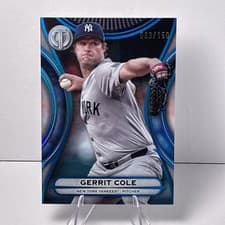 2025 Topps Tribute Base Set Gerrit Cole #71 card