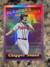 2025 Topps Update Bleacher Reachers Chipper Jones #BR-20 card