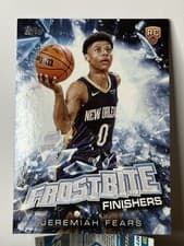 2025-26 Topps Holiday Frostbite Finishers Jeremiah Fears #FF-JF card