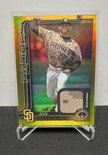 2025 Topps Real One Relics Joe Musgrove #385 card