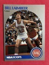 Bill Laimbeer 1990-91 Hoops Base Set card