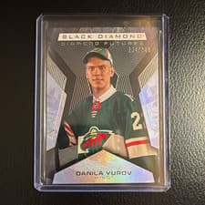 2025-26 Upper Deck Black Diamond Diamond Futures Danila Yurov #BDF-DY card