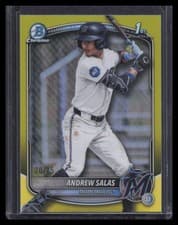 2025 Bowman Chrome Prospects Andrew Salas #BCP-156 card