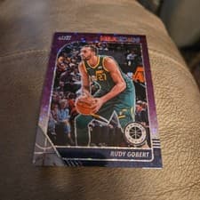 Rudy Gobert 2019 Panini Hoops Premium Stock card
