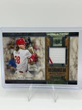 2025 Topps Museum Collection Meaningful Material Relics Alec Bohm #MMR-AB card