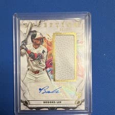 2025 Topps Inception Inception Autograph Game Relics Brooks Lee #IAGR-BL card