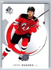 2024-25 SP Authentic Base Set Jack Hughes #13