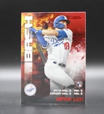 Gavin Lux 2020 Stadium Club Bash & Burn card