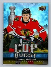 2025-26 Upper Deck Cup Quest Connor Bedard #CQ-12 card