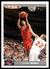 Chris Bosh 2004-05 Topps Total Base Set card