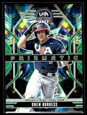 Drew Burress 2026 Panini Stars & Stripes Prizm Prizmatic card