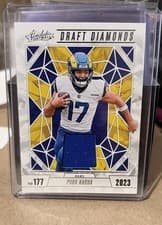 Puka Nacua 2024 Panini Absolute Draft Diamonds Jersey card