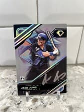 2025 Topps Diamond Icons Black PolychromatINK Autographs Jace Jung #BPA-JJU card