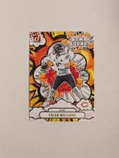 2025 Donruss Bomb Squad Caleb Williams #BS-CWS card