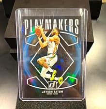 Jayson Tatum 2024-25 Donruss PlayMakers card