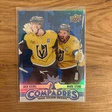 2025-26 Upper Deck Compadres Jack Eichel / Mark Stone #CM-14 card