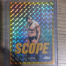 2026 Topps Chrome WWE Scope Gunther #SCO-11 card