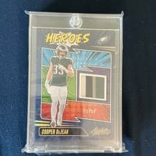 2025 Panini Absolute Absolute Heroes Memorabilia Cooper DeJean #AHM-CDN card