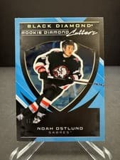 2025-26 Upper Deck Black Diamond Rookie Diamond Cutters Noah Ostlund #RDC-NO card