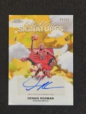 2025-26 Topps Chrome Sky Write Signatures Dennis Rodman #SWS-DRM card