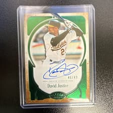 2026 Topps Tier One Prime Performers Autographs David Justice #PPA-DJ card