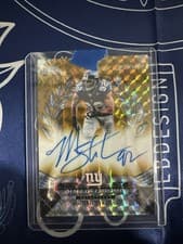 2025 Topps Chrome Hall of Chrome Autographs Michael Strahan #HOCA-MS card