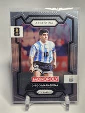 Diego Maradona 2026 Panini Prizm Monopoly FIFA World Cup card
