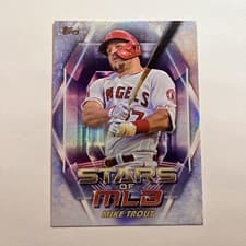 Mike Trout 2023 Topps Stars of MLB card