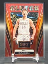 2024-25 Panini Select Clutch Matas Buzelis #12 card