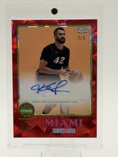 2024-25 Topps Chrome 1973 Topps Autographs Kevin Love #73TA-KL card