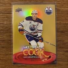 2025-26 Upper Deck Let Them Cook Connor McDavid #LTC-8 card
