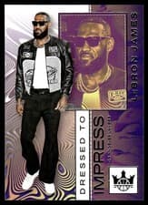 2024-25 Panini Court Kings Dressed to Impress LeBron James #2 card
