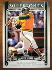 2025 Donruss Milestones Reggie Jackson #16 card