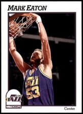 Mark Eaton 1991-92 Hoops Base Set card