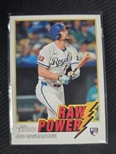 2026 Topps Heritage Raw Power Jac Caglianone #RP-JC card