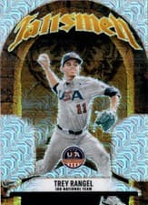 Trey Rangel 2026 Panini Stars & Stripes Prizm Talismen card