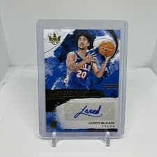 Jared McCain 2024-25 Panini Court Kings Impressionist Ink Autographs card