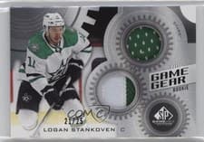 2024-25 SP Game Used Game Gear Rookies Logan Stankoven #GG-LS card