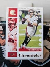 Tom Brady 2020 Panini Chronicles card