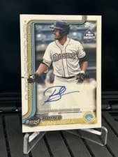 2025 Topps Pro Debut Chrome Autographs Romeo Sanabria #PDC-4 card