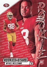 2025 Panini Rookies & Stars Rookie Exclusive Mykel Williams #16 card