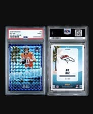 2025 Panini Mosaic Splash Bo Nix #1