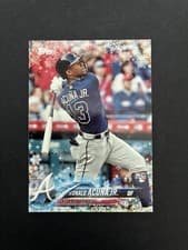 Ronald Acuna Jr 2018 Topps Holiday card